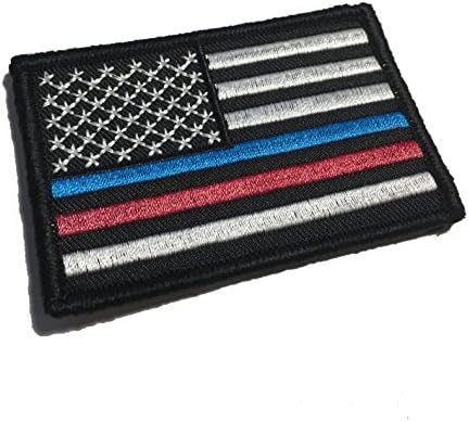 Поддршка за спроведување на законот за тактичка полиција - Тенка сина и црвена линија на Соединетите држави Морале за лепенка