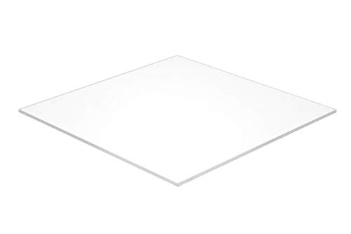 ФАЛКен дизајн акрилен плексиглас лист, зелена транспарентна, 6 x 6 x 1/8