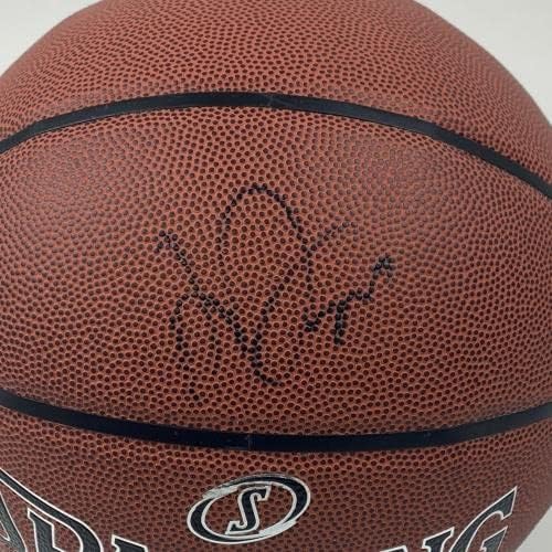 Автограм/потпишан Ентони Дејвис Лос Анџелес Лејкерс ФС кошарка ПСА/ДНК Коа - Автограмирани кошарка