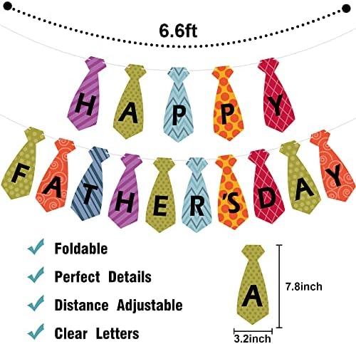 Среќен Ден На Таткото Вратоврска Банер, Пред-нанижани Татковци Ден Партија Украси Материјали, Денот На Таткото Семејство Прослава