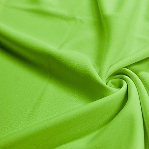 Еви Вар Зелен Полиестер Нуркање Двојно Плетена Ткаенина покрај Дворот-10021
