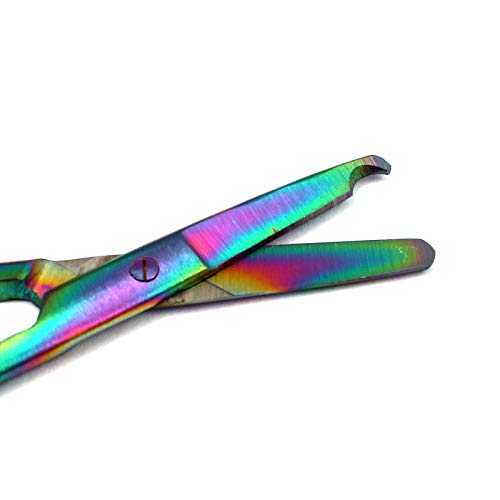 Лаја увезува мулти титаниум бои за бод ножици 3,5 не'рѓосувачки челик