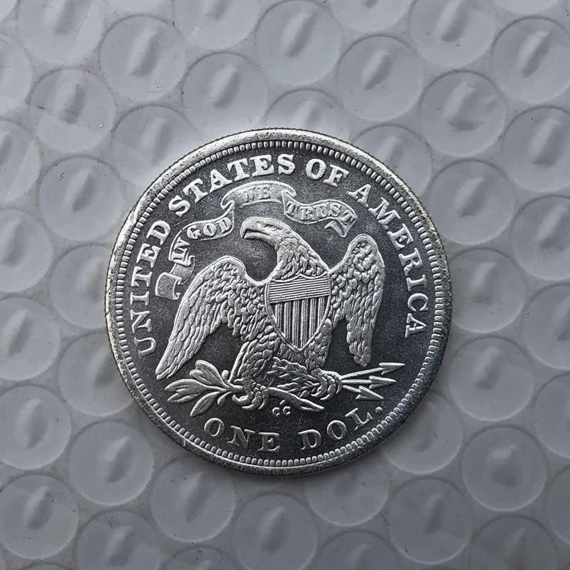 1872-В Американски Монети Месинг Сребрени Монети Антички Занаети Странски Комеморативни Монети