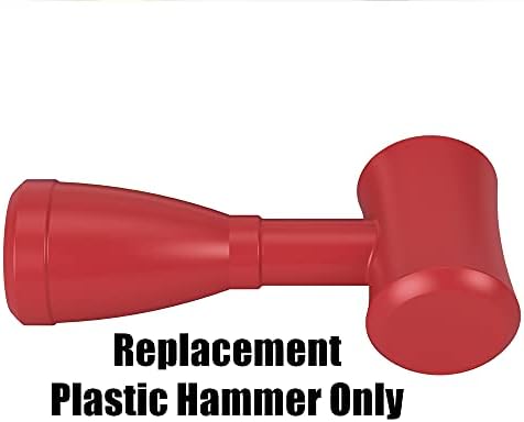 Замена Црвен Пластичен Чекан За Фишер-Цена Допрете И Свртете Клупа-GJW05