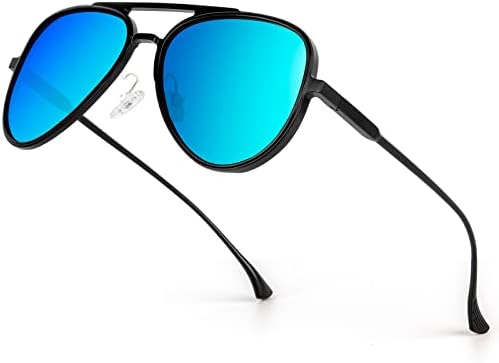 Поларизирани Авијатичарски Очила ЗА Сонце ЗА Мажи-Жени Ув Заштита Класични Нијанси Со Ретро-Мг Рамка И Пролетна Шарка