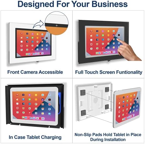 Таблет за заклучување на таблата за заклучување на таблата за таблета Apple iPad Pro 9.7 за киоск, ПОС, продавница, приказ на