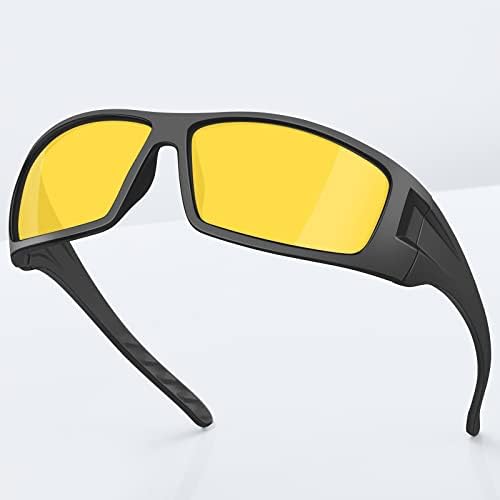 Офвин Поларизирани Спортски Очила За Сонце За Мажи Жени Велосипедизам На Отворено Возење Риболов Очила ЗА Сонце Ув400 Заштита