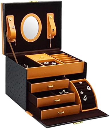 Адхф Патување Дисплеј Кутија За Накит Мултифункционален Накит Со Голем Капацитет И Кутија За Складирање Шминка