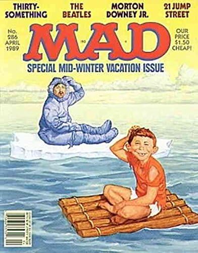 Луд #286 ВГ ; Е. Ц стрип | април 1989 списание