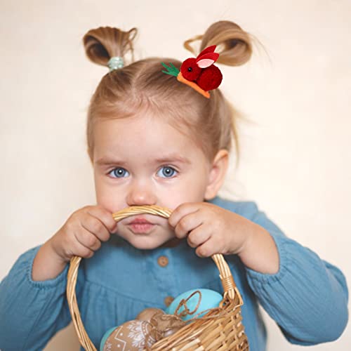 Кадифен Фиба Детска Велигденска Фиба Фиба Мини зајак морков коса клип Ѕвезда Коса