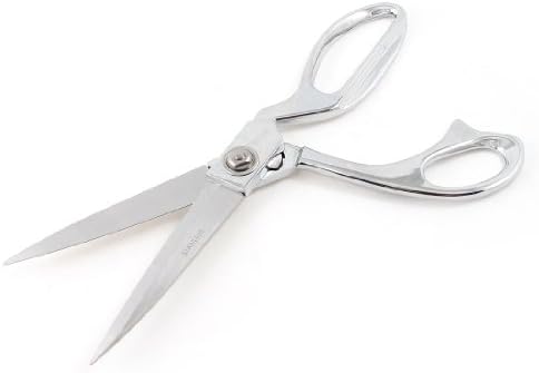 Аексит не'рѓосувачки челик прибор за јадење и додатоци за ножеви, лопати, сребрена тон рачка за прилагодување ножици за ножици 9,4 “