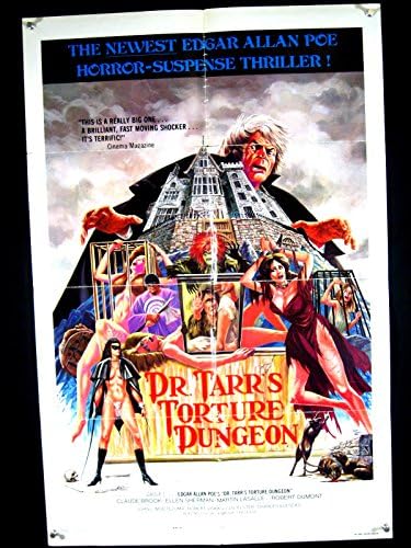 Д -р. Tarr's Torunch Dungeon-1982-Poster-Claude Brook VG/FN