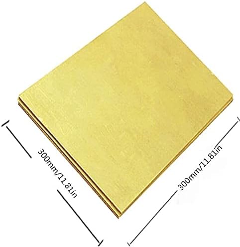Бакарен лист од бакарен лист од Yuesfz метални метали суровини, 2,5x100x150mm, 4x300x300mm месинг плоча бакарен лист