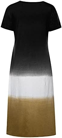 Обичен фустан за жени, жени се облекуваат долго, женски ден на независност на плажа Бохо Сандрес дами лабава долга фустан за