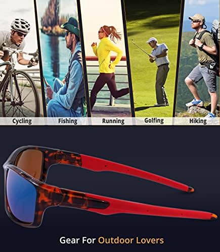 Моресун ТАК Поларизирани Спортски Очила За Сонце Нијанси За Мажи Жени Бејзбол Софтбол Возење Велосипед Трчање Риболов НАДВОРЕШНА