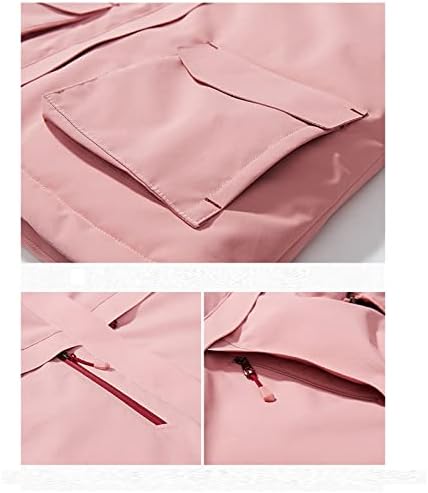 Женски загреани јакни плишани топли планинари дуксери USB полнење за греење на палта за ветровитска мека обвивка за надворешна облека