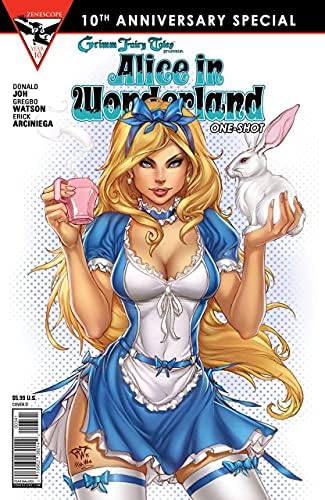 Бајките на грим Ја Претставуваат Алиса Во Земјата На Чудата еден Истрел #1д ВФ ; Зенескоп стрип