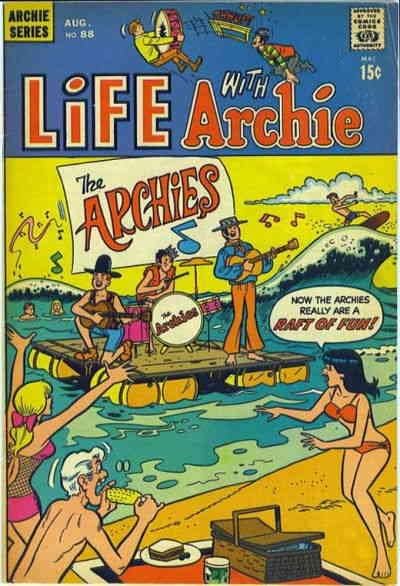 Животот Со Арчи 88 САЕМ; Арчи стрип / бикини корица август 1969