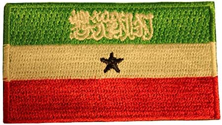 Знаме на сомалиландско знаме мало железо на значка за лепенка од 1,5 x 2,5 инчи ново
