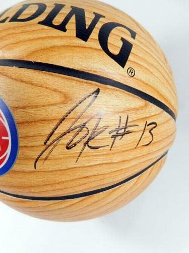 Потпишан Јахлил Окафор 13 НБА клипови автограмираше со кошарка со зрно зрно - автограмирани кошарка