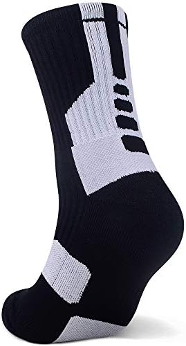 Jhm Дебела заштитна спортска перница елита кошарка компресија Атлетски чорапи мажи 3 пара…
