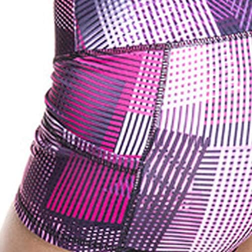 Атлетски тениски шорцеви за жени со високи половини за контрола на стомакот, удобно кревање на задниот дел од кревање задникот