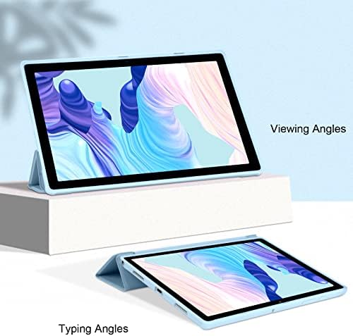 Случај за Samsung Galaxy Tab A8 10,5 инчи 2022, агли со повеќе гледање, сите нови паметни покритие на кожени PU со автоматска