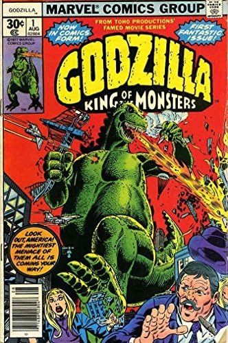 Godzilla 1 VF/NM; Марвел стрип | Даг Moench Билка Тримпе