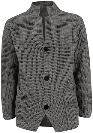 Јакни за мажи и зимски машки мода лабава кардиган топла лаптоп јакна џемпер џемпер водоотпорни јакни