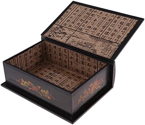 Кутија За накит Декоративна Дрвена Кутија Гроздобер Цвет Шема Чувар Кутии За Складирање Кинески Стил За Подароци, Домашни Украси