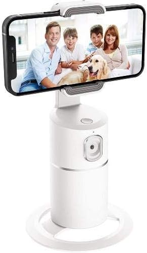 Застанете и монтирајте за Samsung Galaxy J2 Prime - PivotTrack360 Selfie Stand, Pivot Stand за следење на лицето за Samsung
