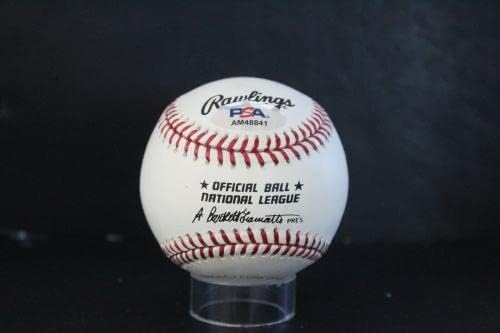 Џеф Бароуз Потпиша Бејзбол Автограм Авто Пса/ДНК АМ48841 - Автограм Бејзбол