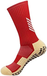 Bestgift мажи Детски професионални фудбалски чорапи кои не се лизгаат во машка средна цевка чорапи детски спортски чорапи