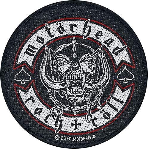 Motorhead Rock and Roll Biker Patch Art Heavy Metal Music Woven Sew на Applique