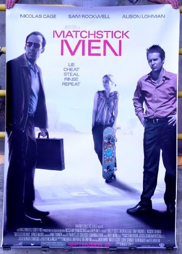 Matherstick Men Giant Vinyl Movie постер ретки 48 x 70 инчи