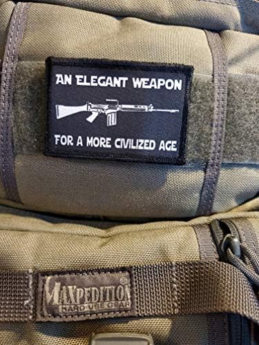 FN Fal Star Wars Елегантна лепенка за морал на оружје. 2x3 кука лепенка. Redheadedtshirts направени во САД