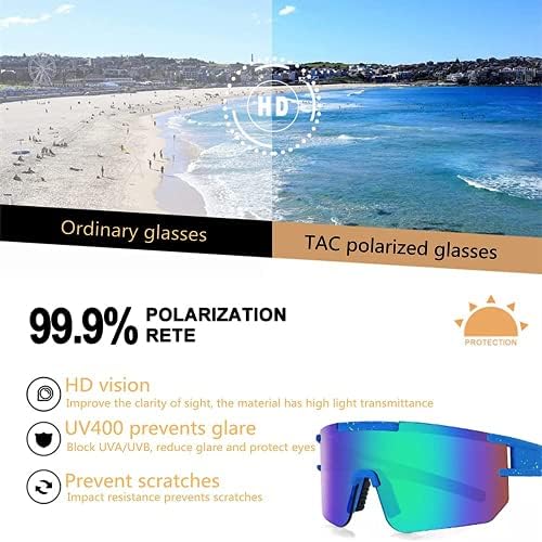 Носакца Нова 2021 Поларизирани Очила за Сонце За Жени и Мажи?Ув400 Спортски Очила За Сонце Против Ув Заштита За Спортови На