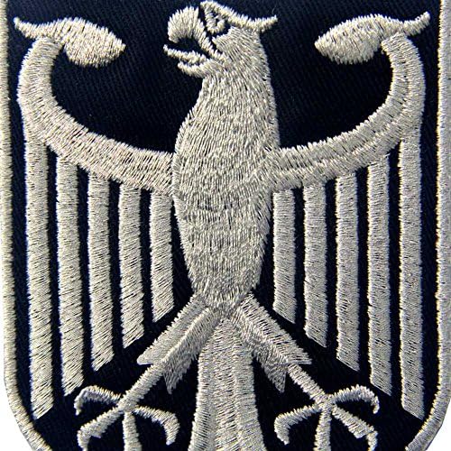 Германија грб германски орел штит металик везено железо на шиење на лепенка