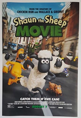 Шон овци - 13,5 x20 Оригинален промо филм Постер SDCC 2015 Стрип Кон