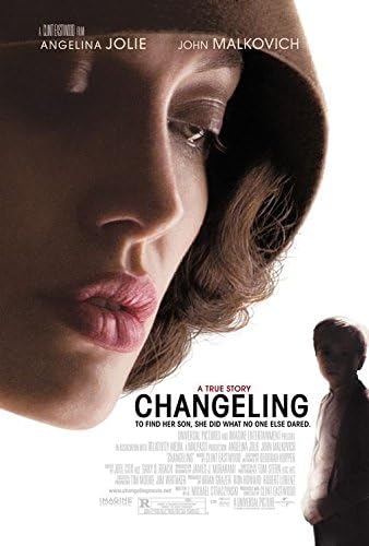 Changeling - 27x40 d/s Оригинален филм Постер Еден лист 2008 Анџелина olоли
