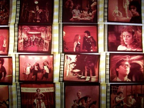 Роки хорор слика покажува многу од 100 35мм филмски ќелии господар колекционерски спомен.